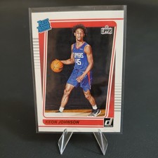 2021-22 Panini Donruss - Rated Rookie Keon Johnson #242 (RC)