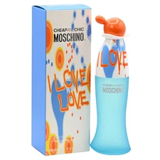 I Love Love Perfume by Moschino 3.4 oz edt for Women New in Box Sealed