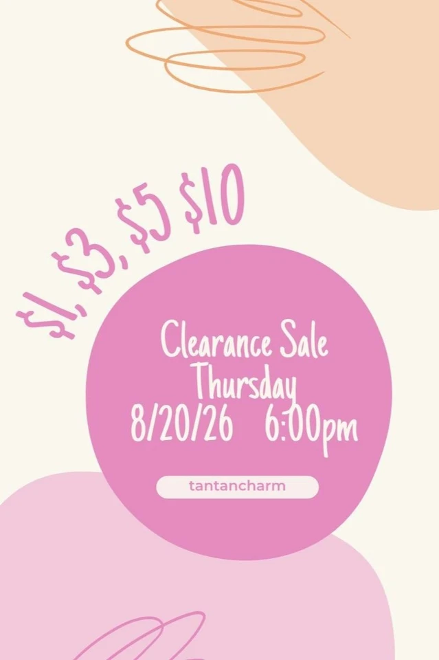$1 $3 $5 $10 Clearance Sale