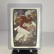 Bowman 2013 Zach Ertz #119 Philadelphia Eagles Rookie NFL Football Card