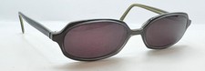 Vintage Calvin Klein 723 Green Oval Sunglasses FRAMES ONLY Italy