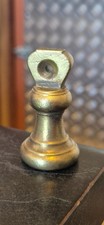 vintage brass 4oz scale weight