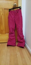 lands end size 10 fuschia dark pink snowpants size 10