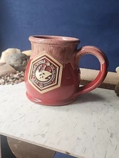 Joy To The World Another Broken Egg Cafe Mug Coffe Cup Deneen Potery Made In USA