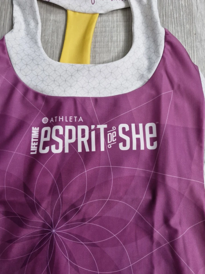 Camiseta sin mangas DNA MOXIE para mujer talla grande bicicleta ciclismo de por vida ESPRIT DE SHE  Foto 2 de 4