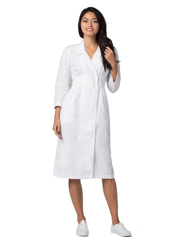 Adar Universal Scrub Dress For Women - Fitted Midriff Dress - Image 4 of 4