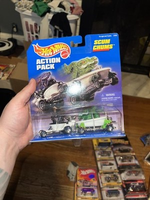 Hot Wheels Action Pack Scum Chums 1998 Hot Seat & Sudzster New