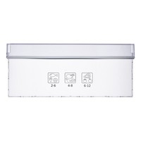 Beko 4636510300 Frontgriffblende FüR Gefrierschublade Oben Beko In