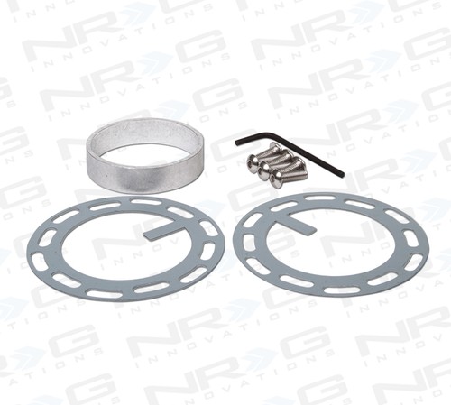 NRG Steering Wheel Quick Release Generation 2.0 Titanium Chrome Ring SRK-200GM - Picture 2 of 2