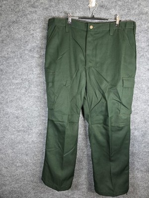 Vintage Tentry FR Wildland Firefighting Pants Mens 36-40x29 Green