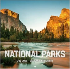 Calendar 2025-2026 - JUL 2025 - DEC 2026, Wall Calendar, 2025-2026 Calendar, 12'