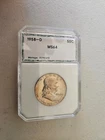 1958 D Franklin Half Dollar  Free Shipping Nice Coin No Reserve