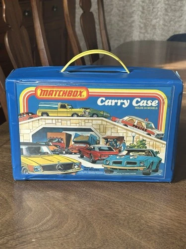 Vintage 1978 Matchbox Lesney 48 Car Carry Case