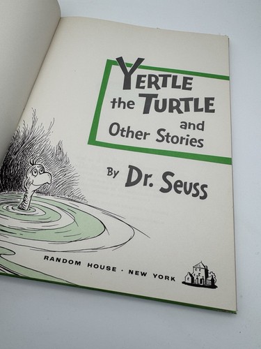 1958 Yertle the Turtle and Other Stories Dr Seuss HC/DJ - Picture 6 of 9