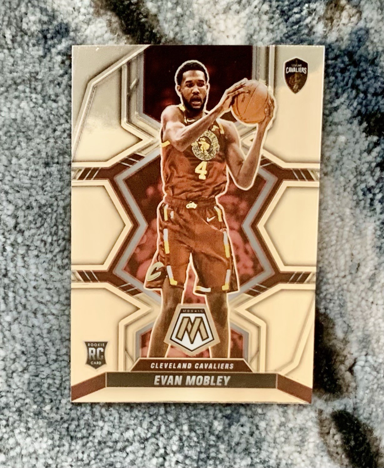 Evan Mobley 2021-22 Panini Mosaic - Rookies #201 (RC)