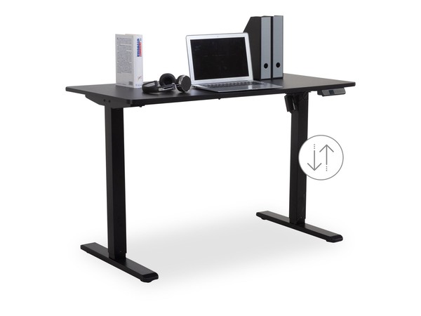 Casa Nova Schreibtisch Bardia Bht 120X73X60 Cm Schwarz-image