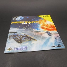 Nectaris PC Engine HuCard with Manual Japanese Version