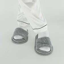 Mop Slippers Shoes Practical Cleaning Shoes for House Dusting Farmhouse Dorm