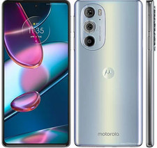 Motorola Moto Edge 5G UW 2022  Verizon Unlocked 128GB White C Light Burn