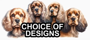 Cocker Spaniel Self Adhesive Dog Sticker