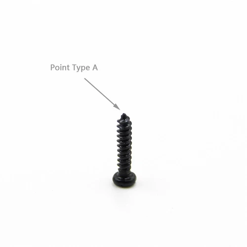 Black Self Tapping Screw Phillips Pan Head Small Micro M1 M1.2 M1.4 M1.6 M1.7 M2 - Picture 5 of 8