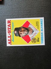2023  Topps  '88 Topps   Yordan Alvarez     #88AS-15   Houston Astros