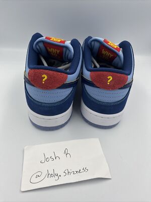 Nike SB Dunk Low PRM Why So Sad? Coastal Blue DX5549-400 size 11