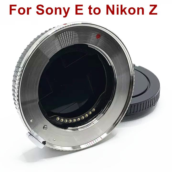E-Z ETZ Pro Auto Focus Lens Adapter for Sony E Lens to Nikon Z-mount Camera  Zfc