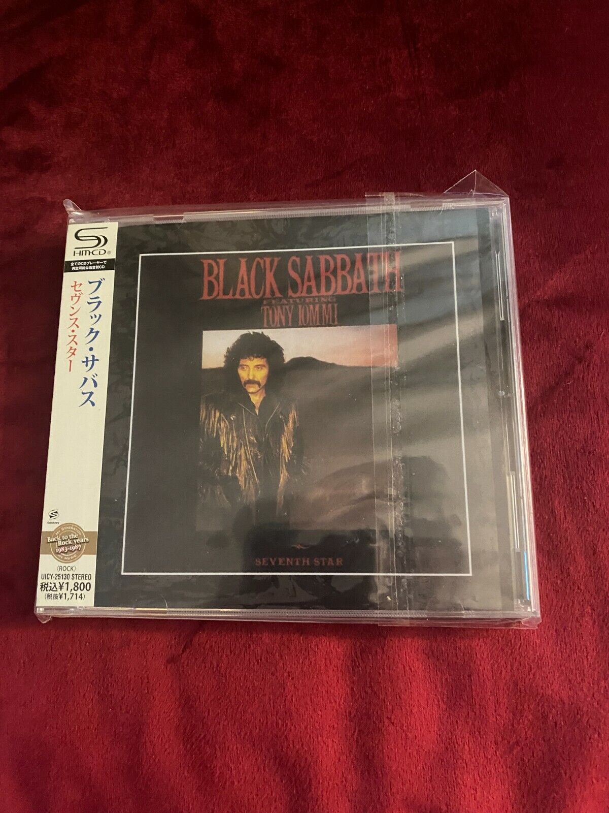 Black Sabbath *Seventh Star *SHM-CD *NM *2011 *Sanctuary *UICY-25130 *JAPAN *OBI