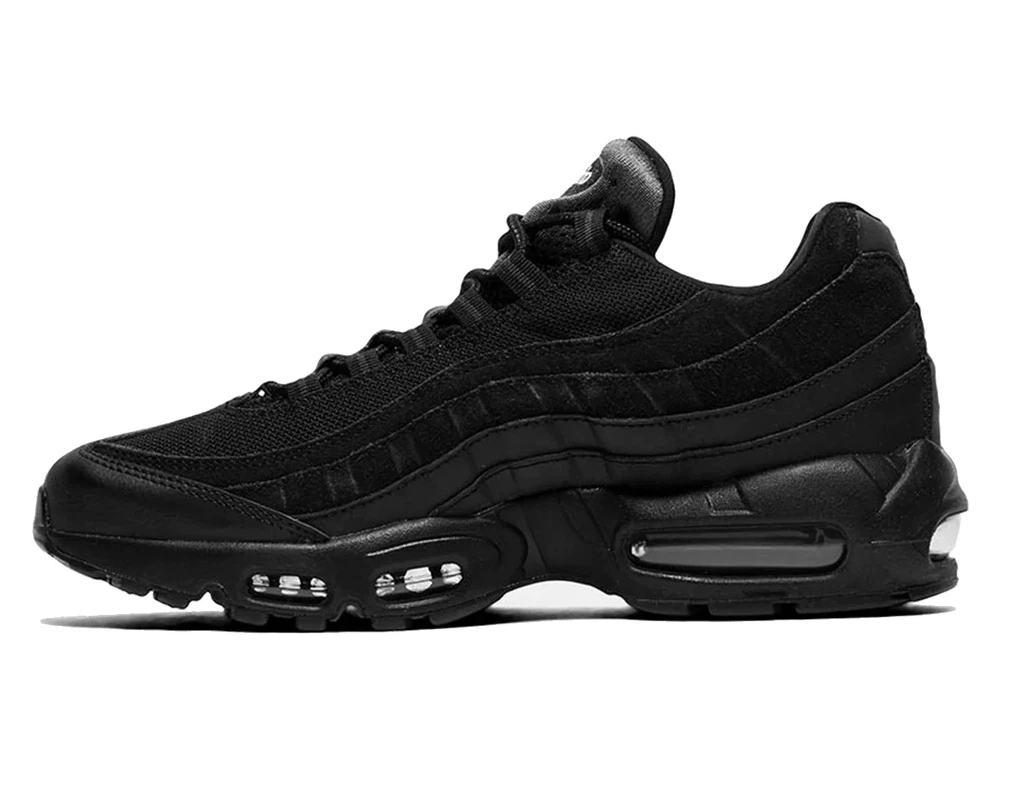 Nike Air Max 95 Essential Black Multi Size US Mens Athletic Running Shoes