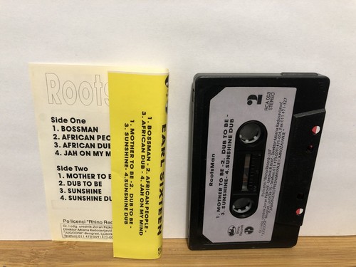 Earl Sixteen RootsMan Cassette Tape - Picture 2 of 2