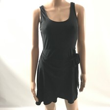Le Lis Women’s Short Dress Size S Black Mini Sleeveless A-Line Stretch Solid