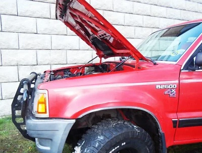 1986-93 Mazda Truck Hood Strut Kit - B2000, B2200, B2600 - by Motocam - Image 1 of 4