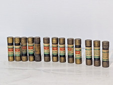 Lot of 13: Econ Dual Element Fuses, FPE 40Amp, A1-10 250V, Made in USA