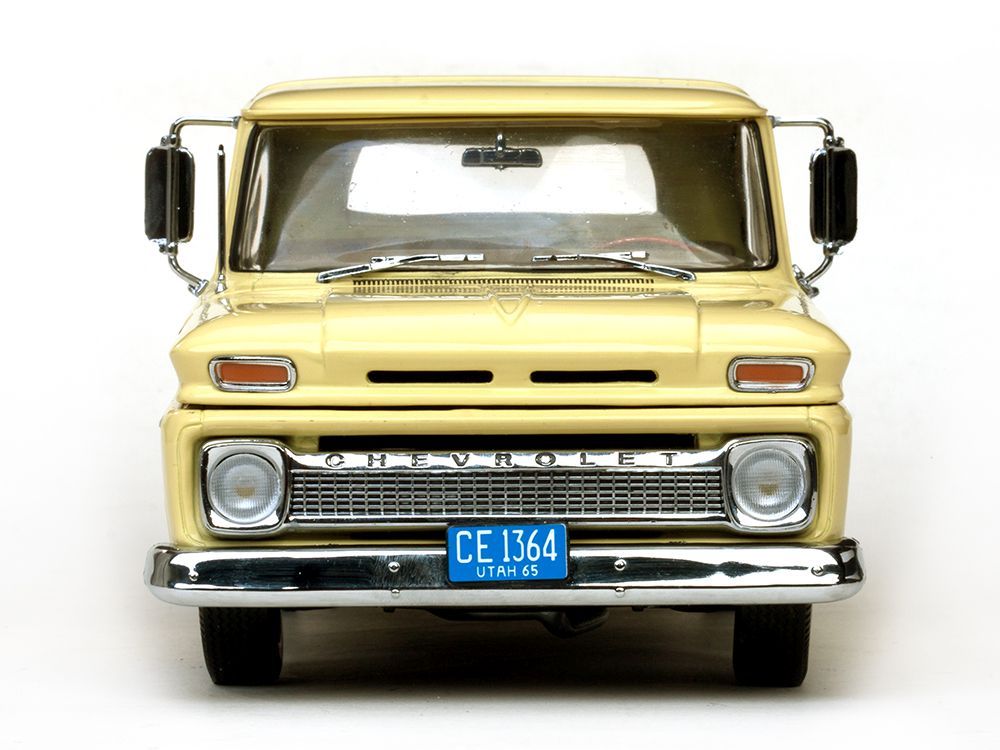 Buy 1965 Chevrolet Pickup Truck Yellow 1 18 Sunstar 1364 online | eBay