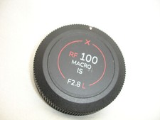 Genuine Canon RF lens rear end cap for 100mm f/2.8 Macro IS