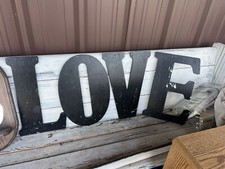 Home Decor Wood Letters 18 Inches Tall LOVE Wall Decor , Farmhouse,