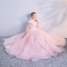 New Formal Tutu Ball Gown Evening Party Bridesmaid Prom Dress
