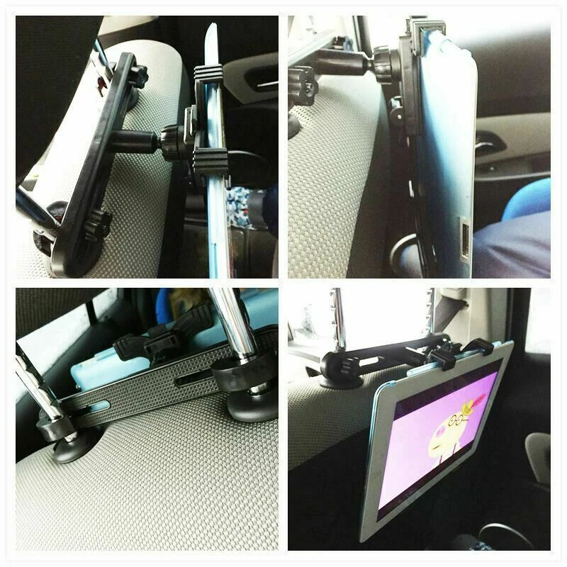 Auto Rücksitz Tablet Halterung für iPad 2 3 4 Air 5 Air 6 iPad Mini 1 2 3 stand - Bild 3 von 4