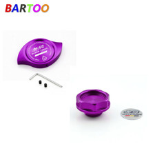 2pcs Mugen Power Oil Radiator Cap Water Cap Cover Fuel Filler Tank