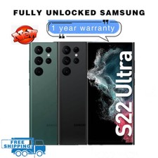 Samsung Galaxy S22 Ultra 5G SM-S908U 512GB 256GB 128GB Unlocked ALL CARRIERS