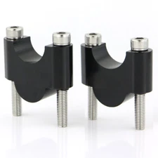 1" Handlebar Riser Clamps Mount Fit For Triumph Thunderbird SE/Storm 2011-2014 