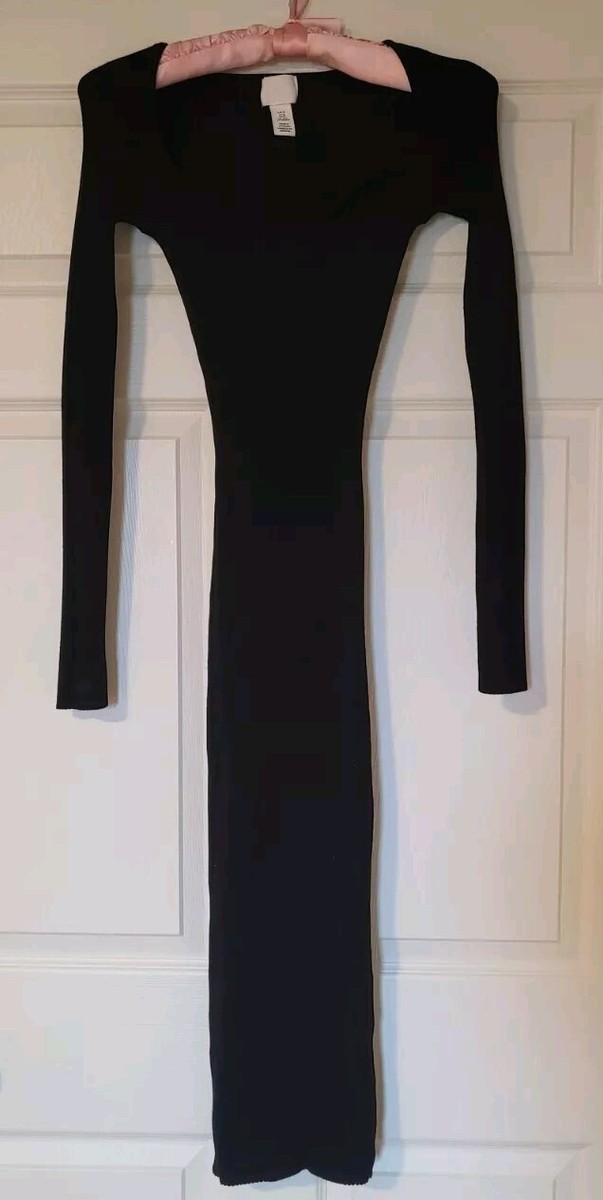 black ribbed bodycon dress long sleeve One Shoulder Hot Pink Bodycon Mini Homecoming Dress – Dressesforparty main image 0