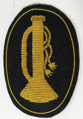 CIVIL WAR MOUNTED RIFLES INFANTRY HAT CAP KEPI INSIGNIA-SMALL