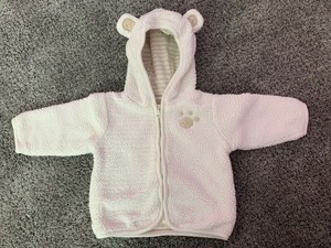 baby girl white jumper