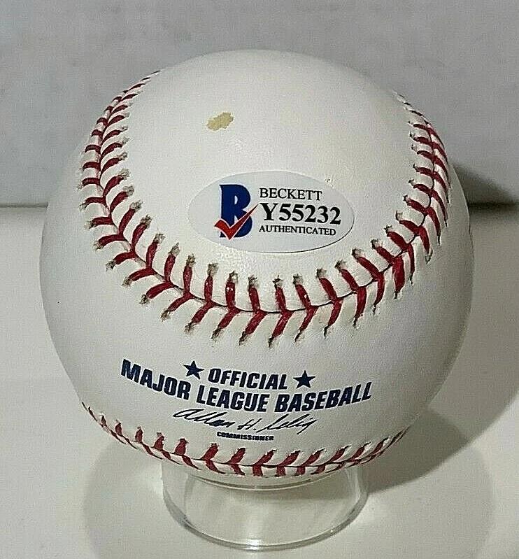 Steve Carlton Signed Retirement Official MLB Baseball 20/250 Beckett BAS - Image 2 of 3