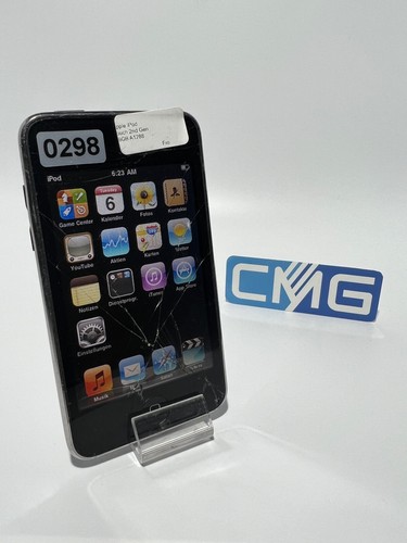 Apple iPod touch 2.Generation 2G 16 GB (Displayriss,vgl.Fotos) 2nd Gen IOS #0298 - Bild 1 von 4