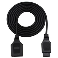 1 Pack 9 Pin 6ft Extension Cable for Sega Genesis 2/3 Controller Joystick