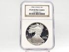 1986 1oz .999 Fine Silver NGC PF69 ULTRA CAMEO American Silver Eagle 85-017