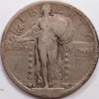 1919-S Standing Liberty Silver Quarter, Good Circulated Coin, Store #QR1056